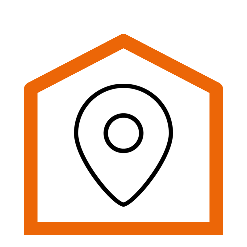 Icon Standort wählen