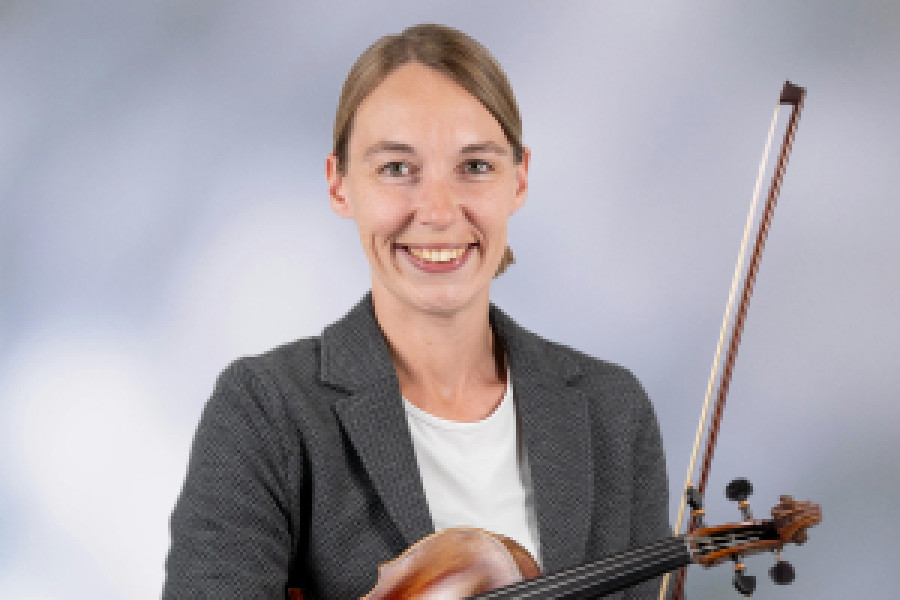 Portrait von einer Frau die lächelt