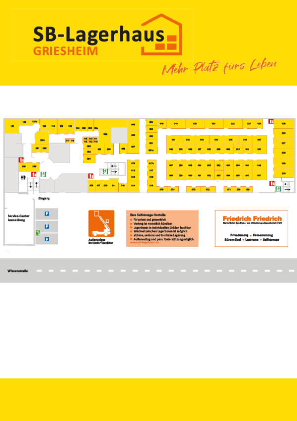 Lageplan Griesheim Inhouse
